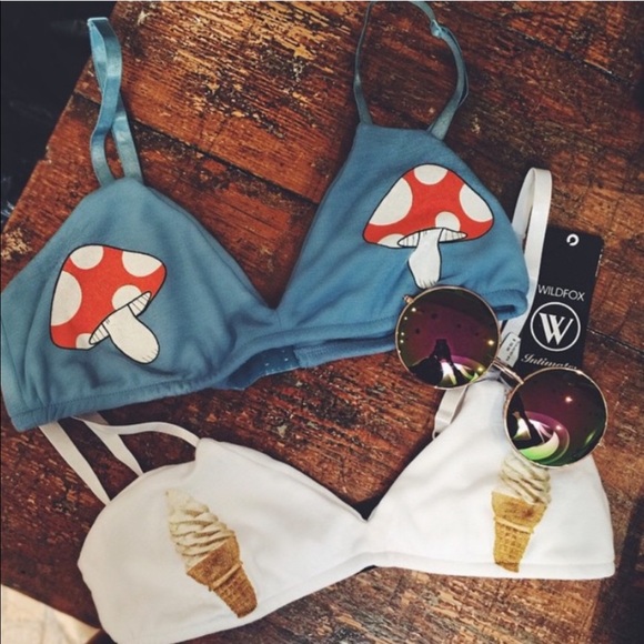 Wildfox Other - WILDFOX SHROOM BRALET